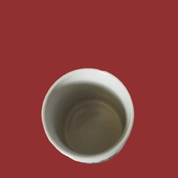 -Tea cups Japanese set of 2 white/black - Picture 4 of 8